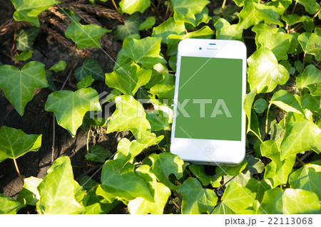 スマホとエコイメージ 22113068