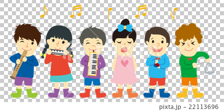 Children playing at the concert 22113696