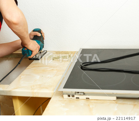 Installing new induction hob 22114917