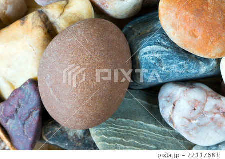 Detail of tthe pebble 22117683