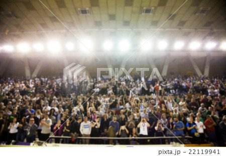 Blurred background of crowd of people Blurred background of crowd of people 22119941