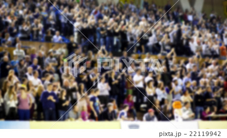 Blurred background of crowd of people  22119942