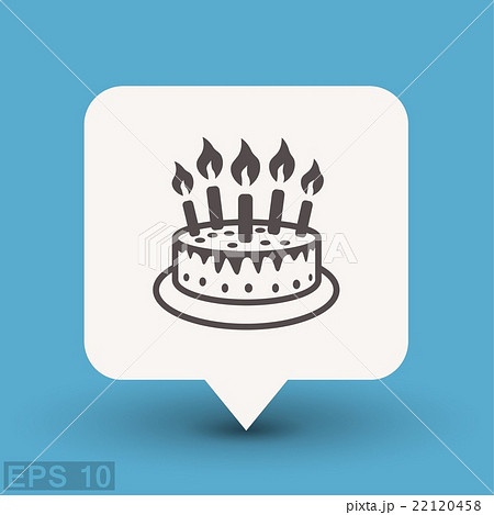 Pictograph of cake 22120458