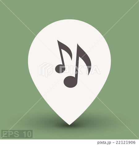 Pictograph of music note Pictograph of music note 22121906