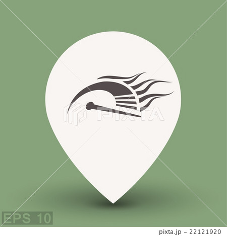 Pictograph of speedometer 22121920