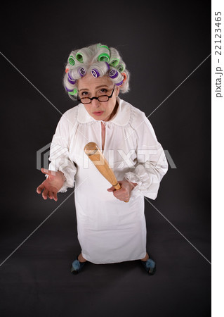 Crazy furious grandmother 22123465