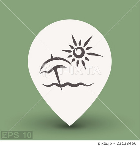 Pictograph of summer vacation 22123466