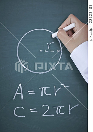 教育　黒板　授業 22123485