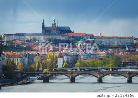Cityscape of Prague, Chech republic 22124366