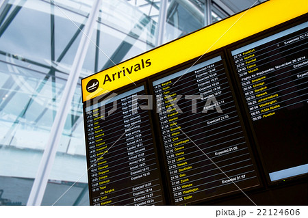 Check in, Airport Departure & Arrival board sign Check in, Airport Departure & Arrival board sign 22124606
