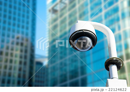 Security, CCTV camera in the office building 22124622