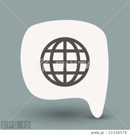 Pictograph of globe Pictograph of globe 22126579