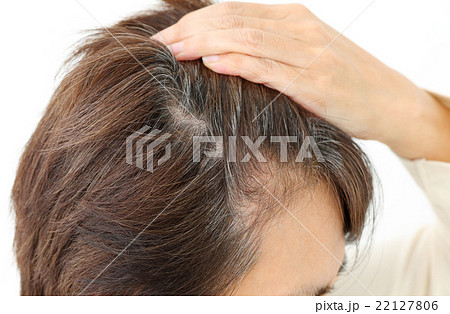 ミドル女性 白髪 ミドル女性 白髪 22127806