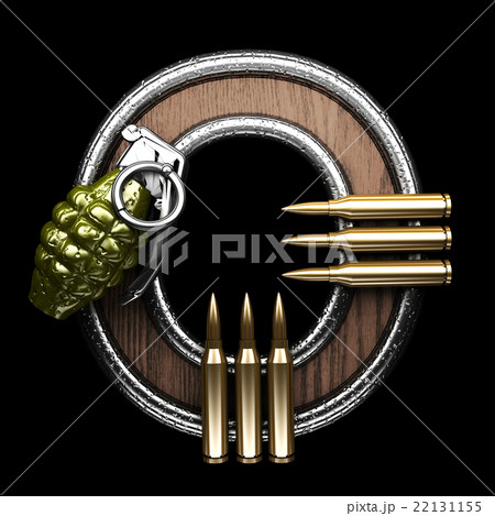 o military letter. 3D illustration 22131155