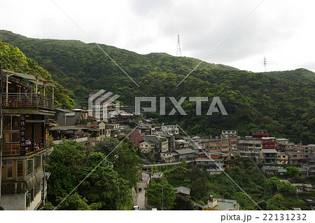 山肌に広がる九份の街 山肌に広がる九份の街 22131232
