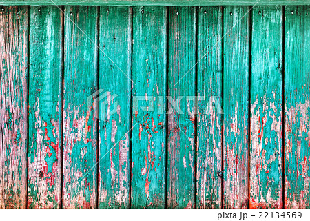 Shabby Turquoise Wooden Planks cracked Shabby Turquoise Wooden Planks cracked 22134569