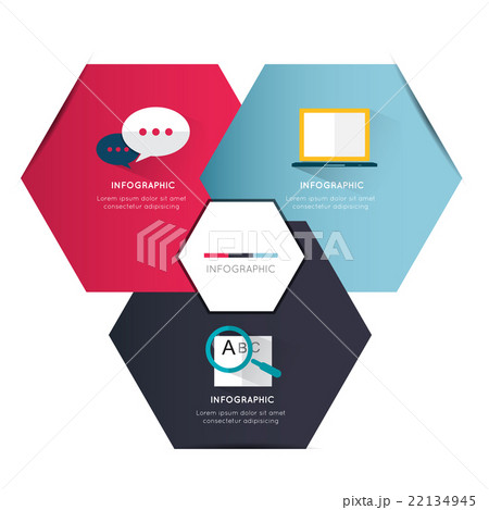 Modern infographic for business concept. 22134945
