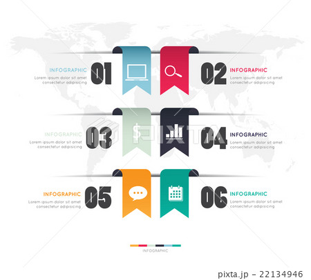 Modern infographic for business concept. 22134946