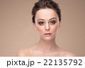 Beauty Woman face Portrait. 22135792