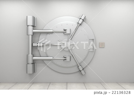 Bank vault door. 22136328