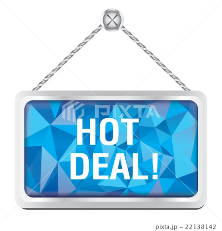 hot deal sign hot deal sign 22138142