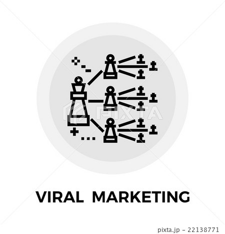 Viral Marketing Line Icon Viral Marketing Line Icon 22138771