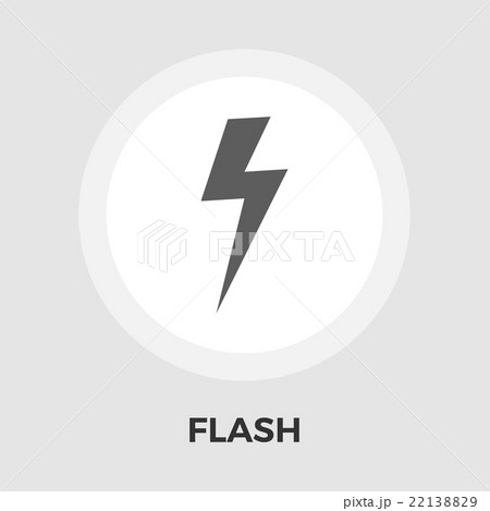 Lightning flat icon Lightning flat icon 22138829