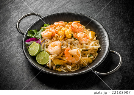 パッタイ　タイの焼きそば　 Pad-thai Thai noodle 22138907