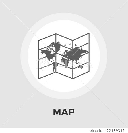 Map Flat Icon 22139315