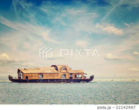 Houseboat in Kerala, India Houseboat in Kerala, India 22142997