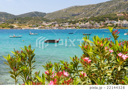 Porto Rafti harbor view, Greece 22144328