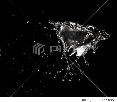 水飛沫 黒バック 水飛沫 黒バック 22144895