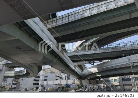 阪神高速 阿波座ジャンクション 22146503