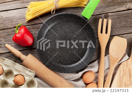 Cooking utensils and ingredients 22147315