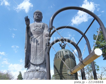 茨城県 牛久大仏 鐘の写真素材 [22148888] - PIXTA