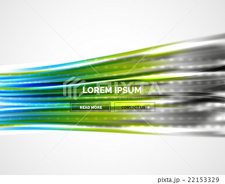 Shiny metallic wave curtain. Abstract background 22153329