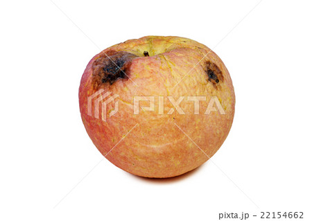 sear skin apple on white background. sear skin apple on white background. 22154662