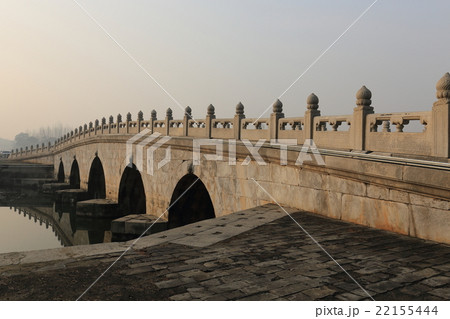 世界遺産 清西陵 雍正帝 泰陵 易水河 五孔石拱橋 22155444
