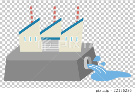 工場汚水 工場【災害・シリーズ】 工場汚水 工場【災害・シリーズ】 22156286
