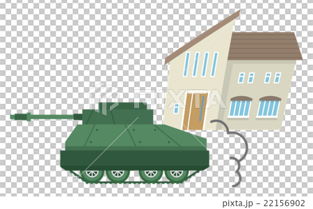 戦争 テロ 戦争危険 災害 シリーズ のイラスト素材