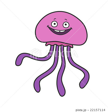 cartoon jellyfish cartoon jellyfish 22157114