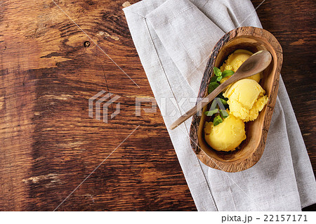 Mango ice cream Mango ice cream 22157171