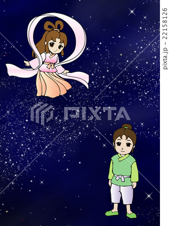 七夕 織姫と彦星  七夕 織姫と彦星  22158126