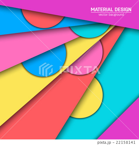 Vector material design background. Abstract 22158141