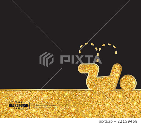 Creative vector pee. Art illustration template Creative vector pee. Art illustration template 22159468