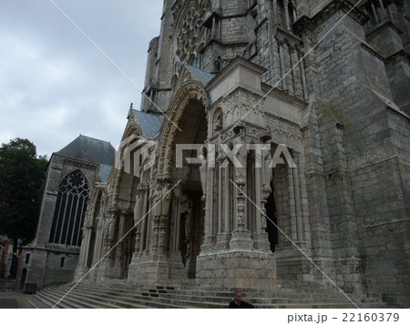 世界遺産　シャルトル大聖堂 22160379