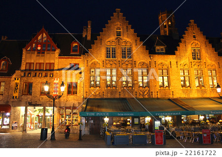 ブルージの夜景 ベルギー ブルージの夜景 ベルギー 22161722