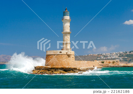 Lighthouse in Chania. Greece. 22162186