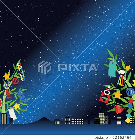 七夕　背景 22162464