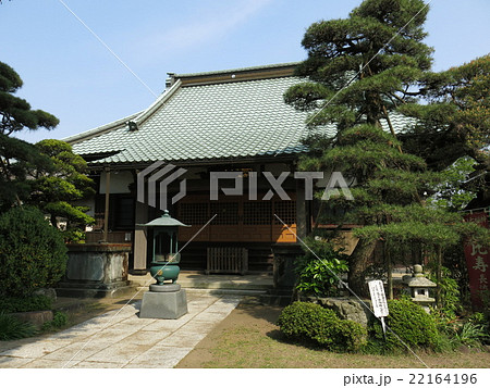 流山市の長流寺(本堂) 流山市の長流寺(本堂) 22164196